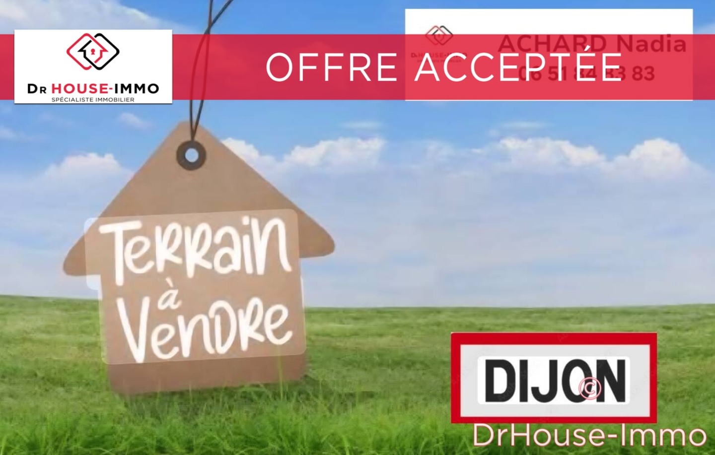 Photo 1 : Vente Terrain Dijon 442 m²