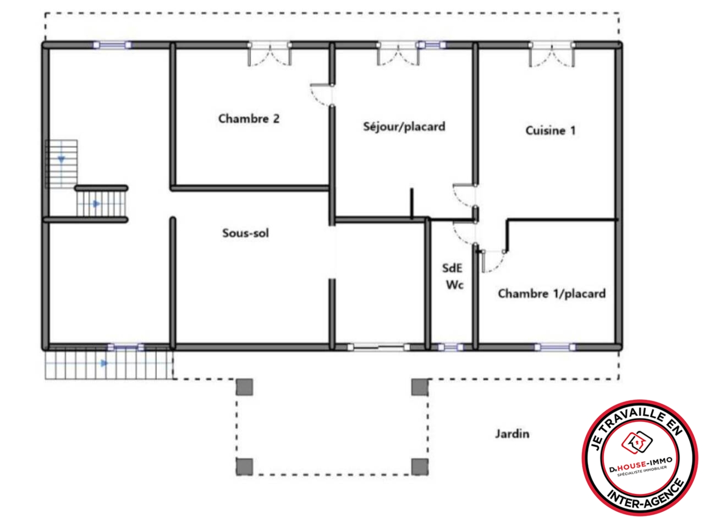 Photo 2 : Vente Maison 7 pièces Libourne 158 m²