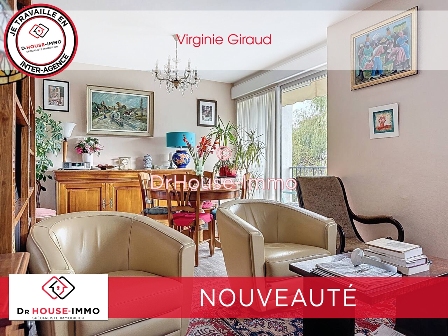 Photo 1 : Vente Appartement 3 pièces Périgueux 68 m²