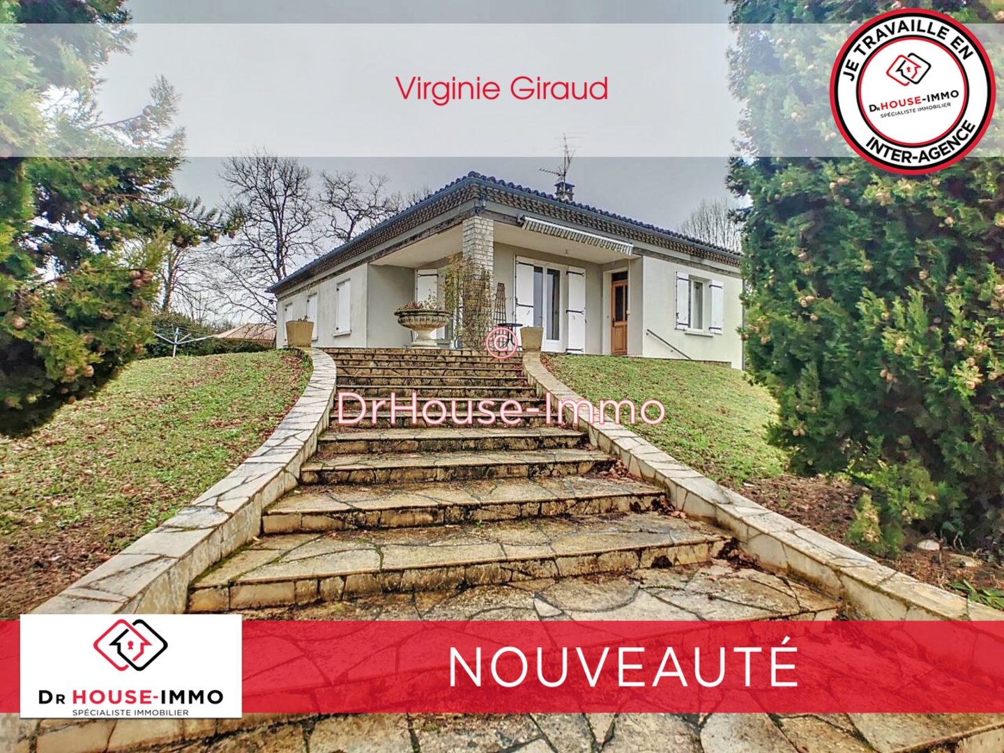 Photo 2 : Vente Maison 5 pièces Ribérac 190 m²