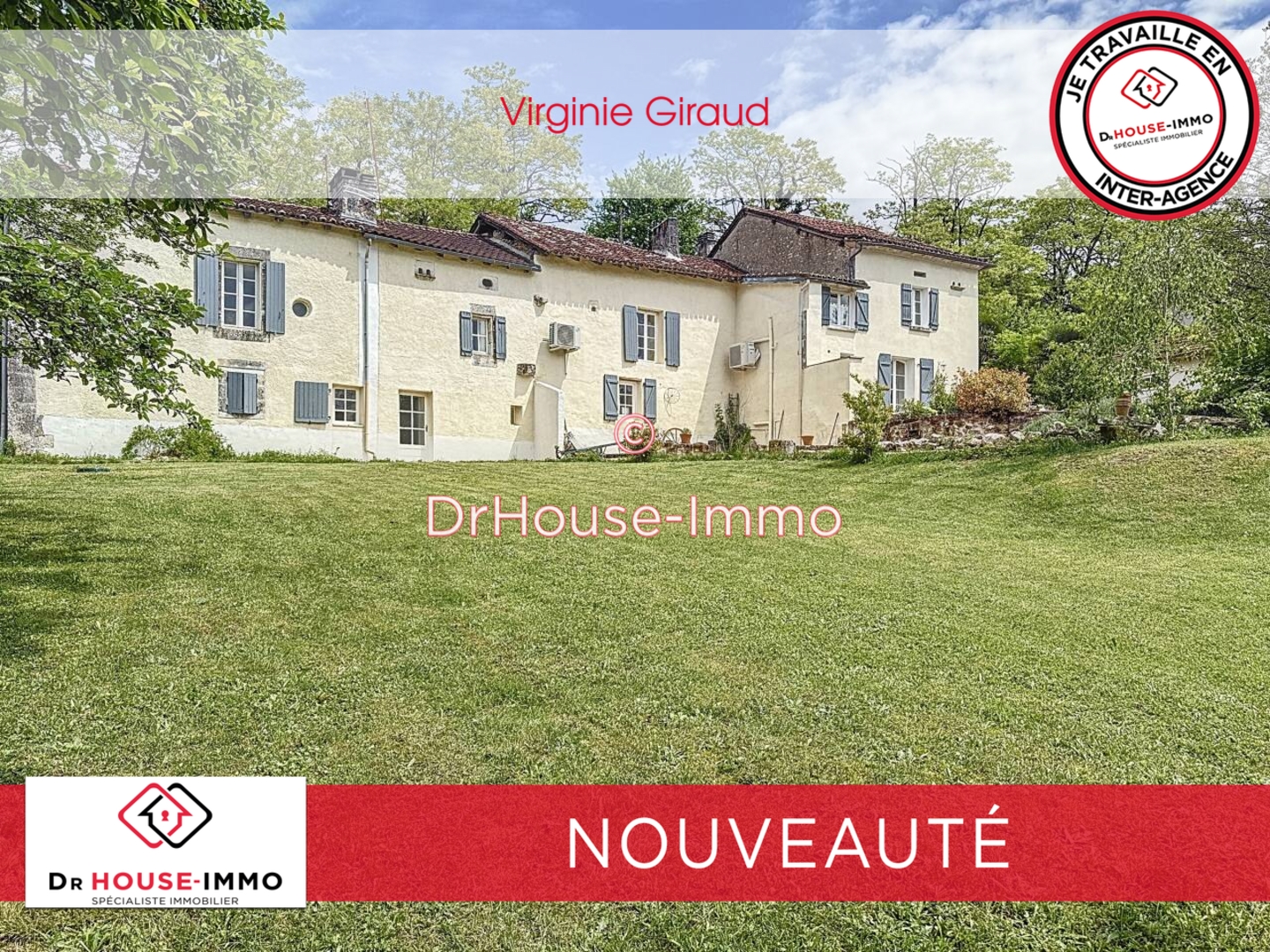 Photo 1 : Vente Maison 10 pièces Ribérac 240 m²