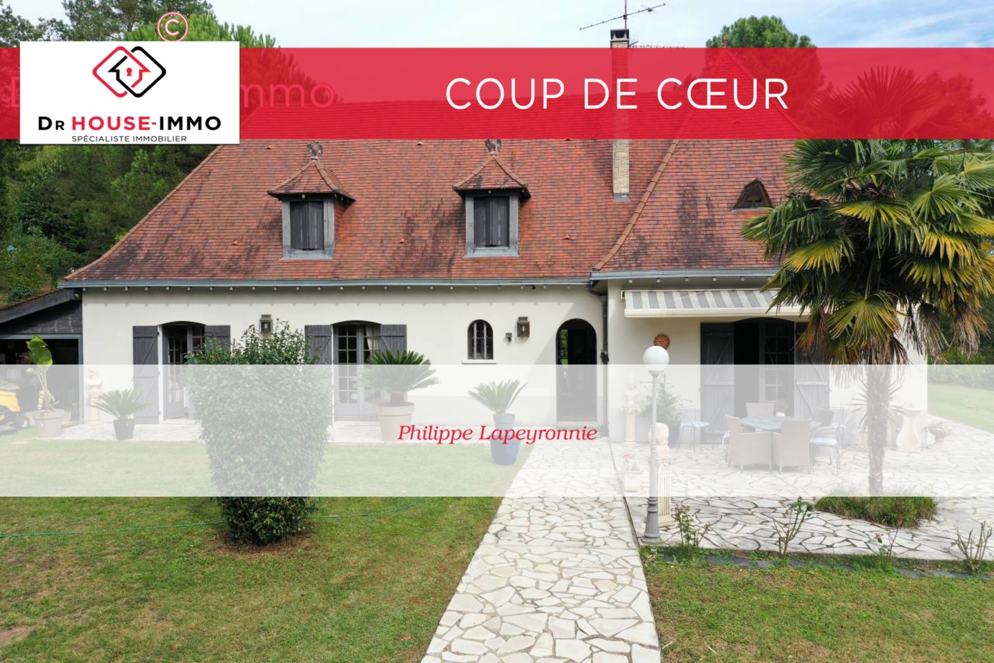 Photo 2 : Vente Maison 9 pièces Notre-Dame-de-Sanilhac 210 m²