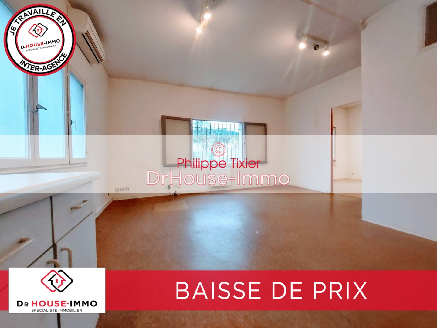 Photo 1 : Vente Commerce 3 pièces Lattes 60 m²