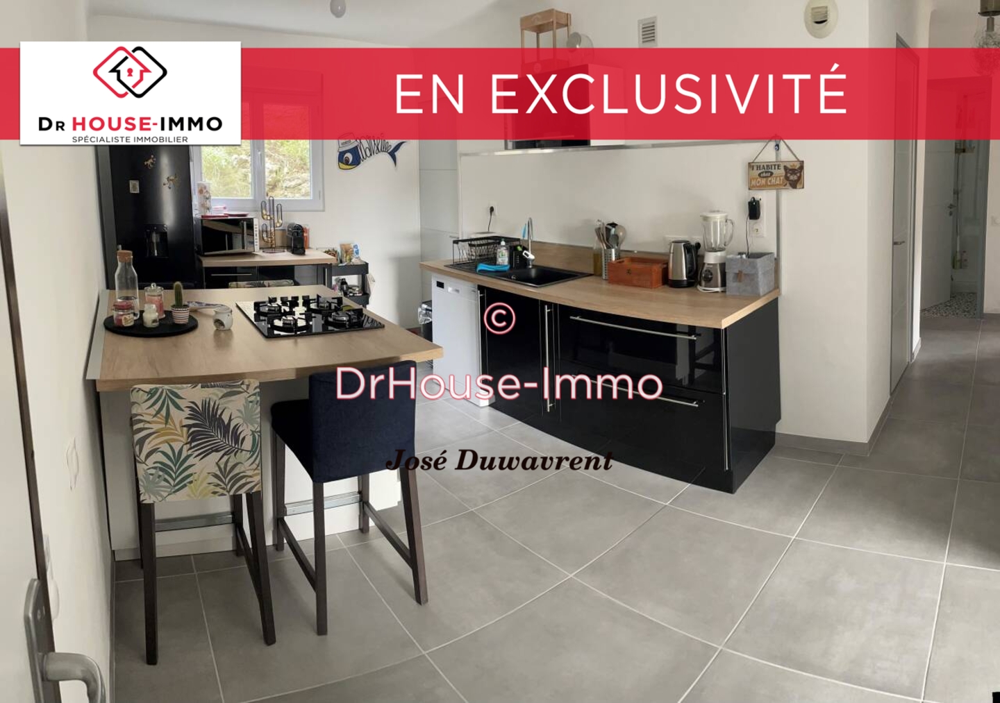 Photo 1 : Vente Appartement 3 pièces Le Rove 65 m²