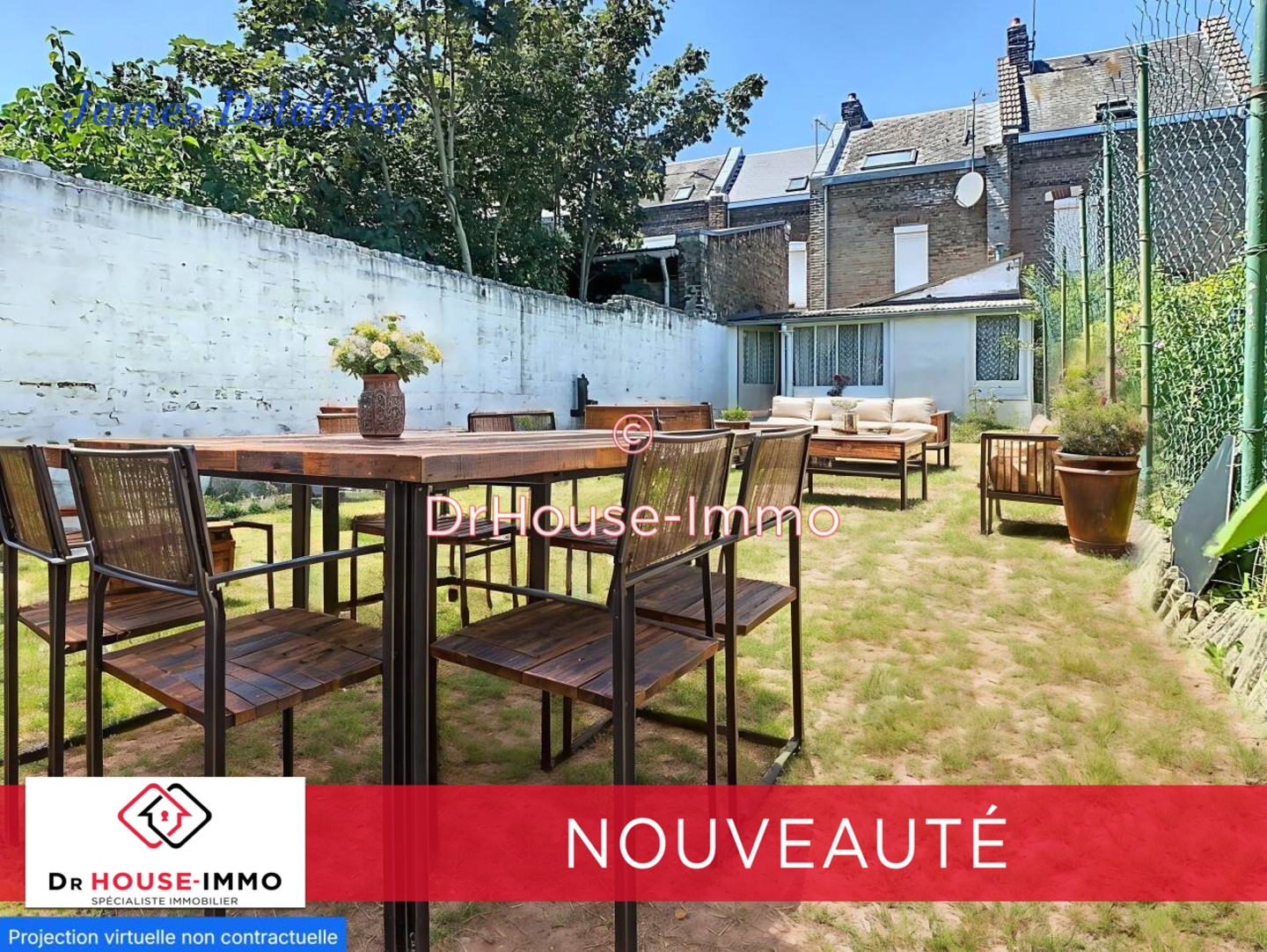Photo 2 : Vente Maison 4 pièces Amiens 74 m²
