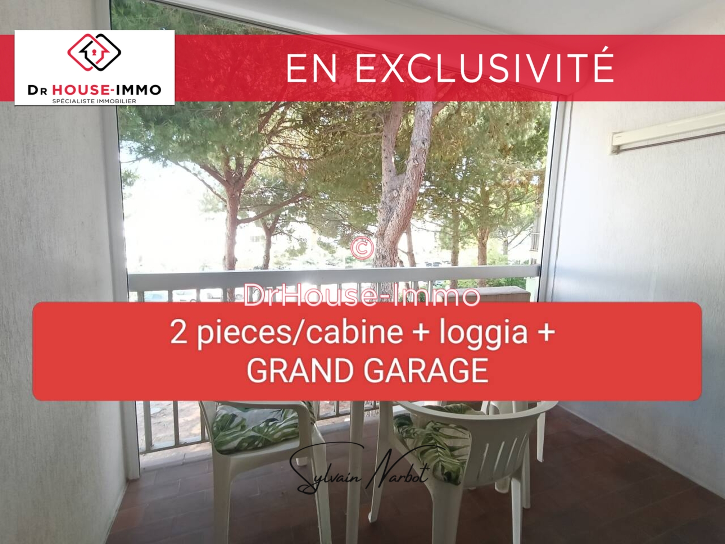 Photo 1 : Vente Appartement 2 pièces Le Grau-du-Roi 28 m²