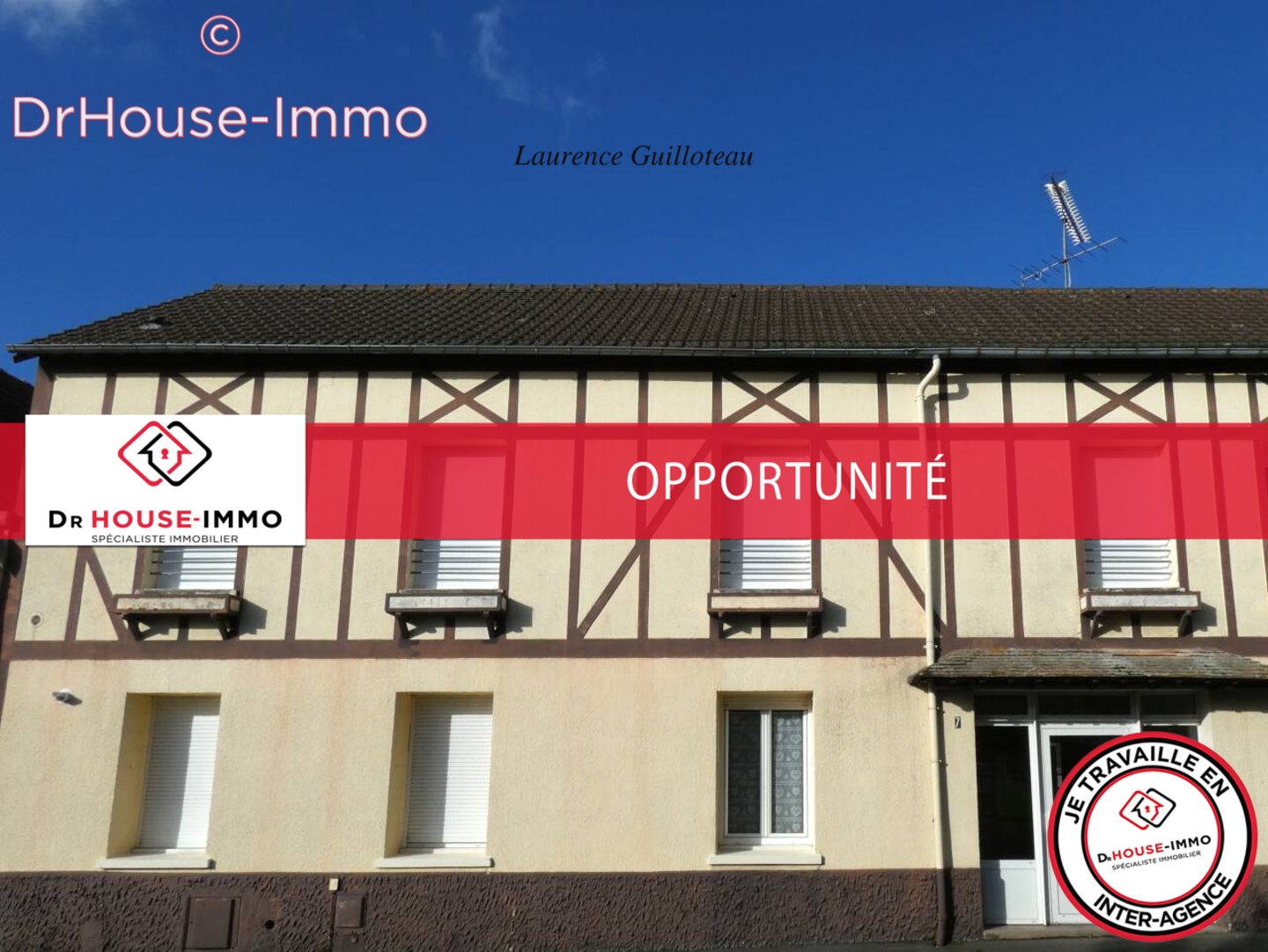 Photo 1 : Vente Appartement 2 pièces La Couture-Boussey 45 m²