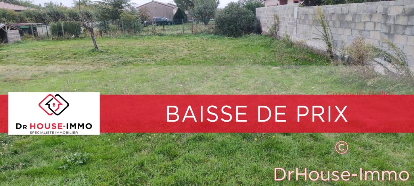 Photo 1 : Vente Terrain Labarthe-sur-Lèze 600 m²