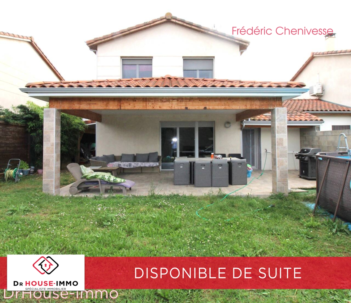 Photo 1 : Vente Maison 5 pièces Frouzins 100 m²