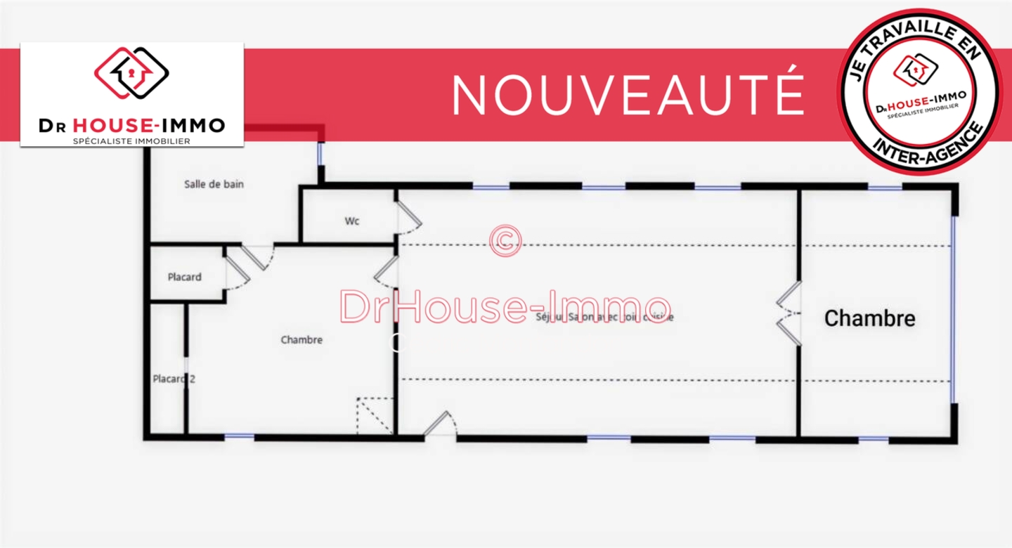 Photo 1 : Vente Appartement 3 pièces Varaville 89 m²