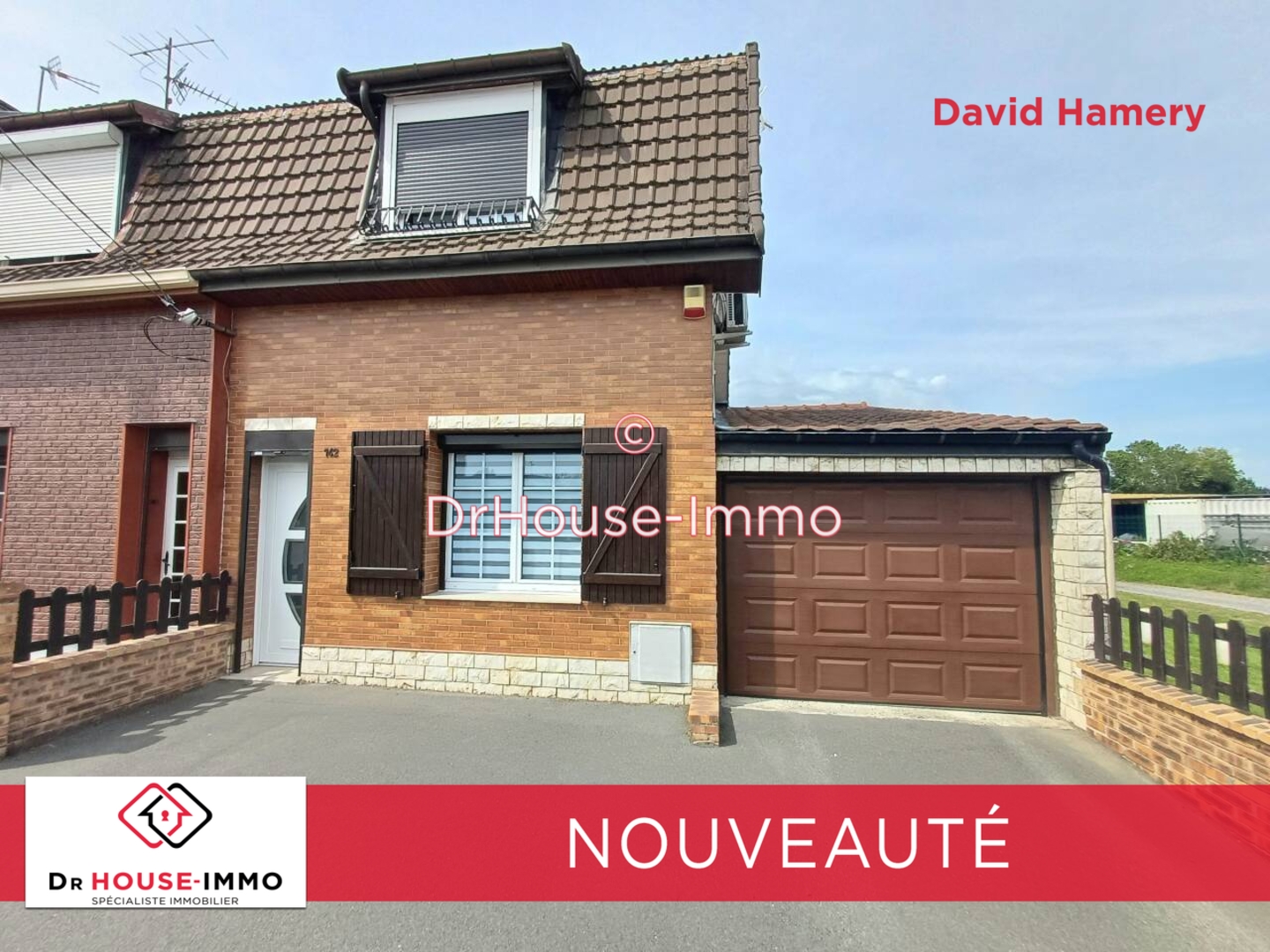 Photo 1 : Vente Maison 3 pièces Neuville-Saint-Amand 87 m²