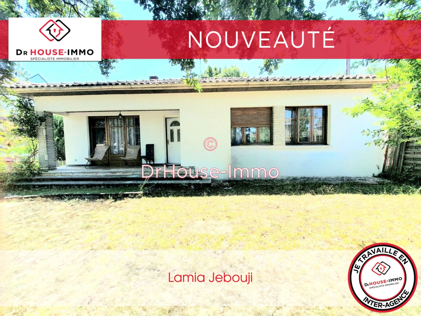 Photo 1 : Vente Maison 6 pièces Bègles 107 m²
