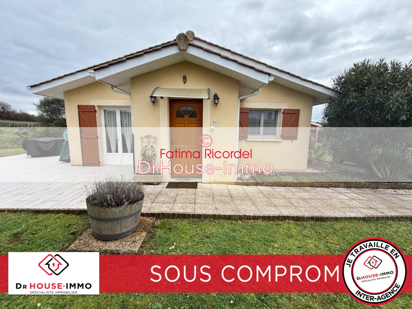 Photo 1 : Vente Maison 4 pièces Rions 115 m²