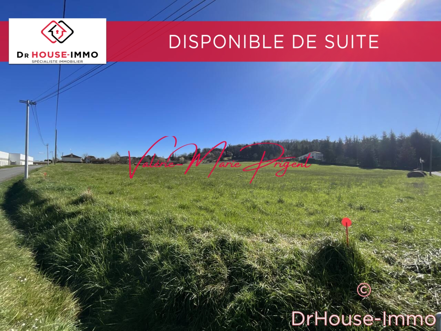 Photo 2 : Vente Terrain Aiguillon 1500 m²