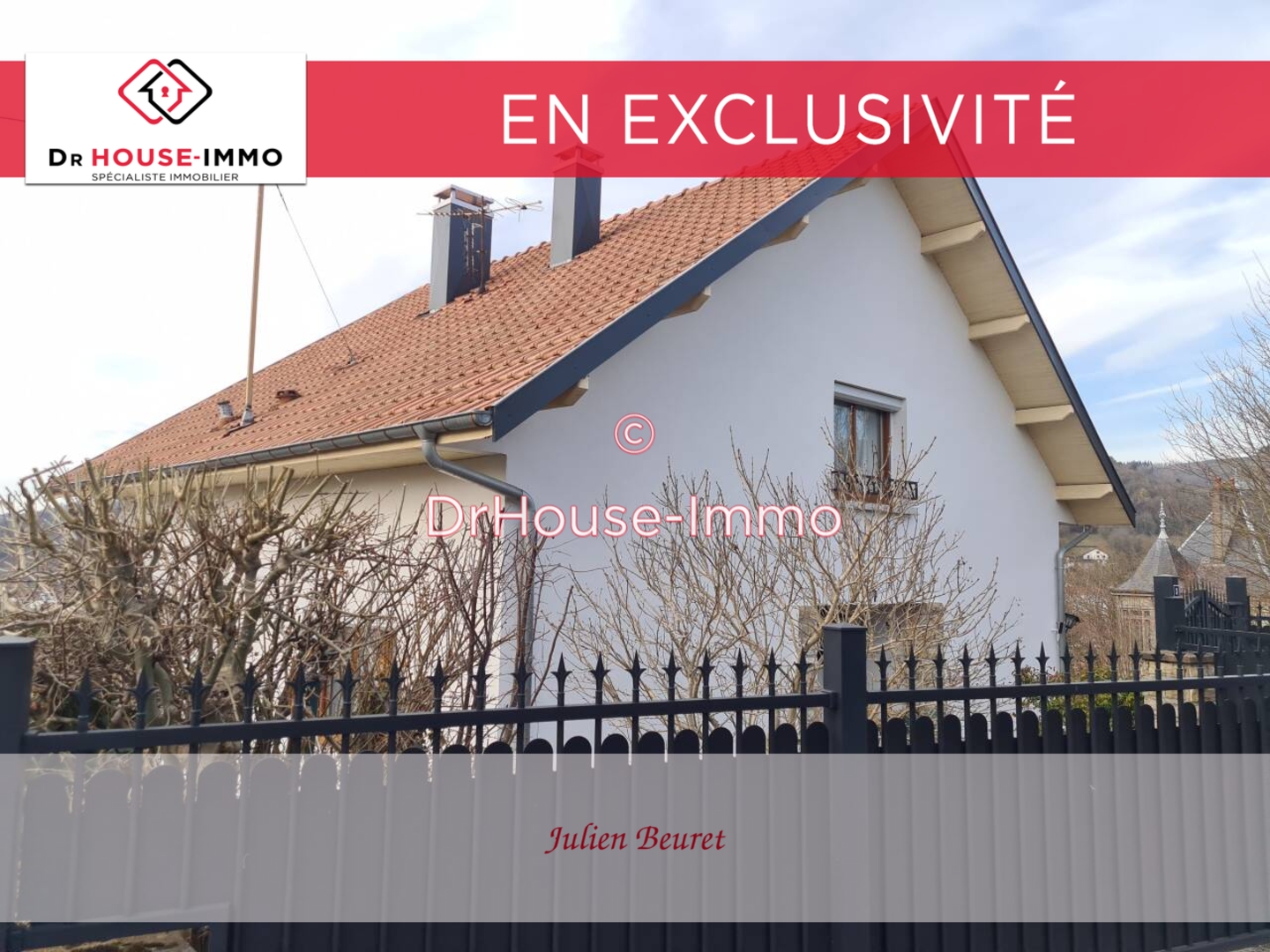 Photo 1 : Vente Maison 5 pièces Baume-les-Dames 140 m²