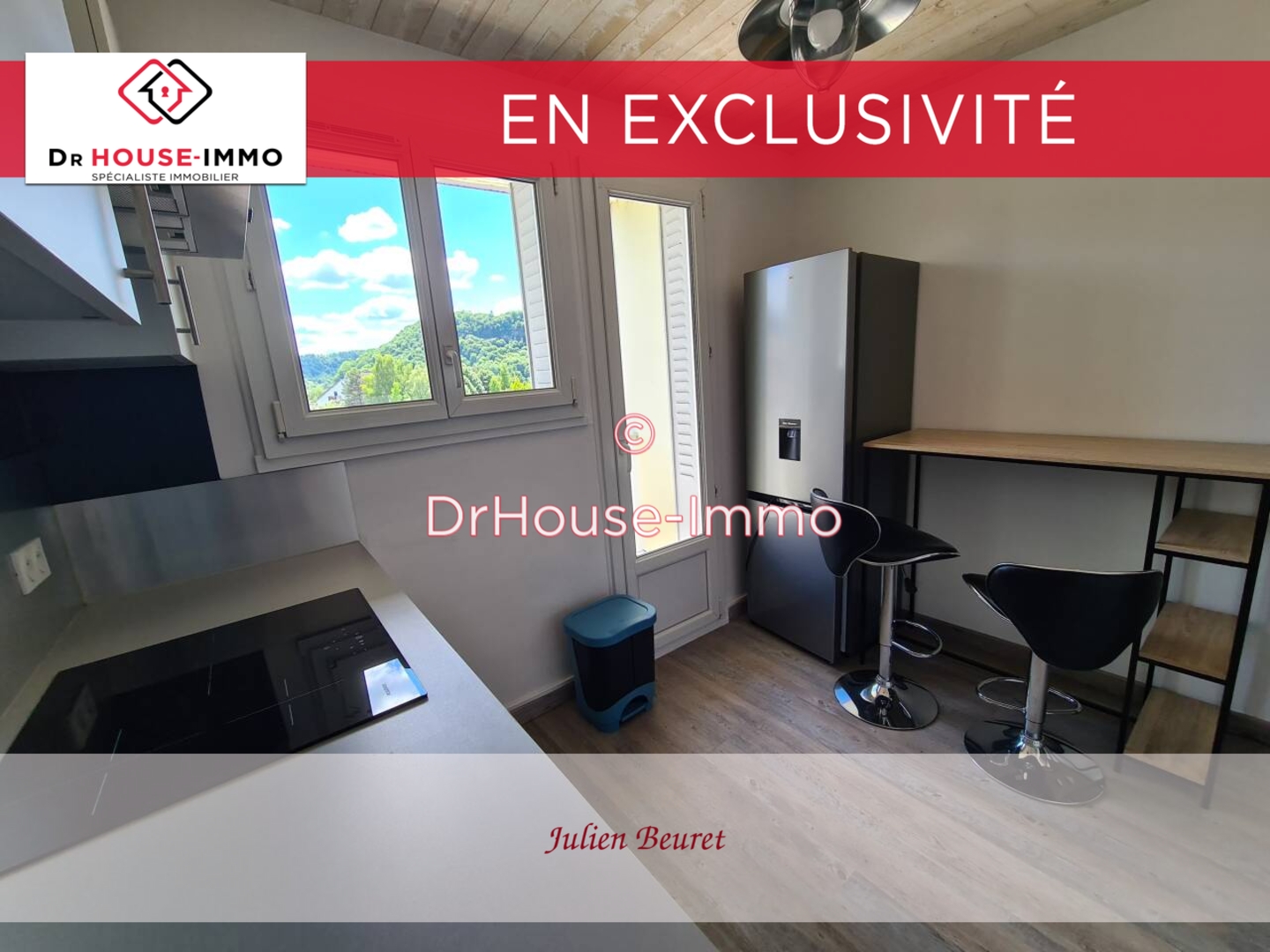 Photo 2 : Vente Appartement 4 pièces Baume-les-Dames 65 m²