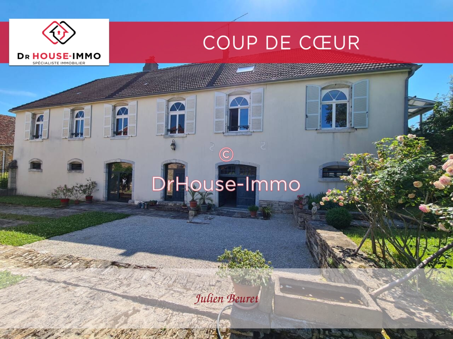 Photo 1 : Vente Maison 12 pièces Baume-les-Dames 296 m²