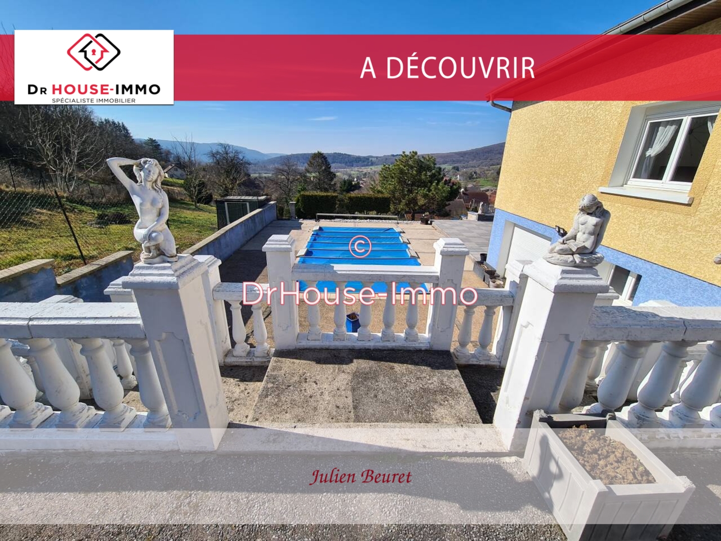 Photo 2 : Vente Maison 9 pièces Amagney 242 m²