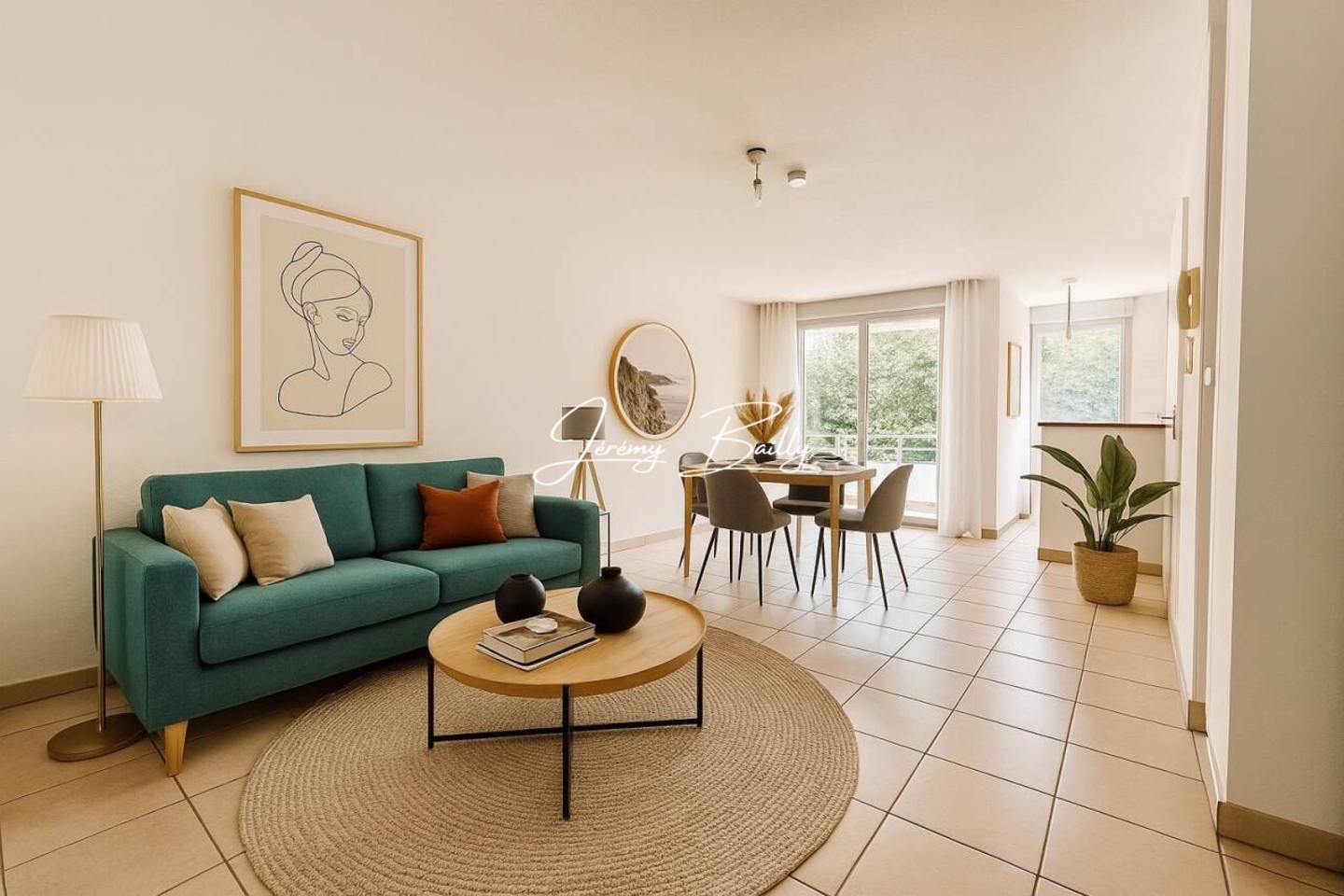 Photo 1 : Vente Appartement 2 pièces Saint-Estève 46 m²