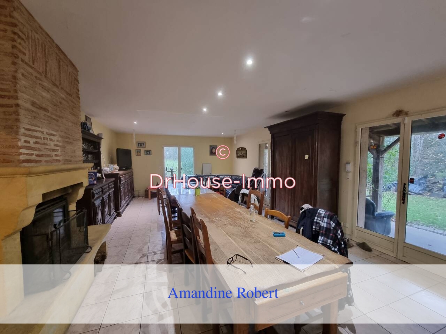 Photo 2 : Vente Maison 7 pièces Marsalès 158 m²