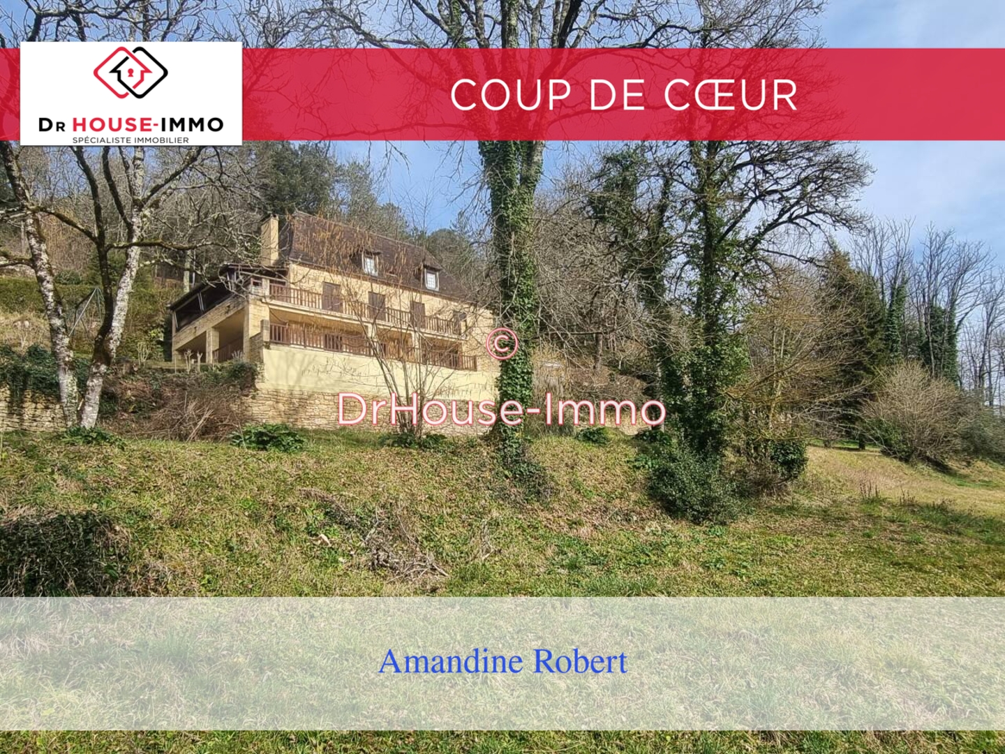Photo 1 : Vente Maison 9 pièces Beynac-et-Cazenac 198 m²