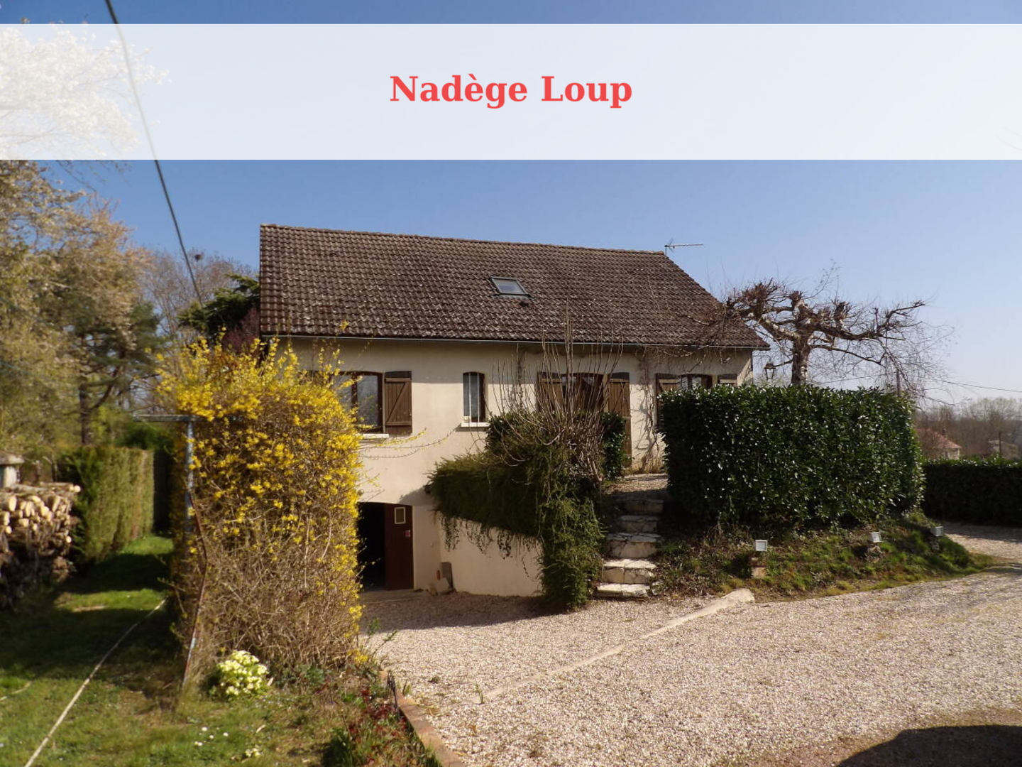 Photo 2 : Vente Maison 6 pièces Pourrain 160 m²