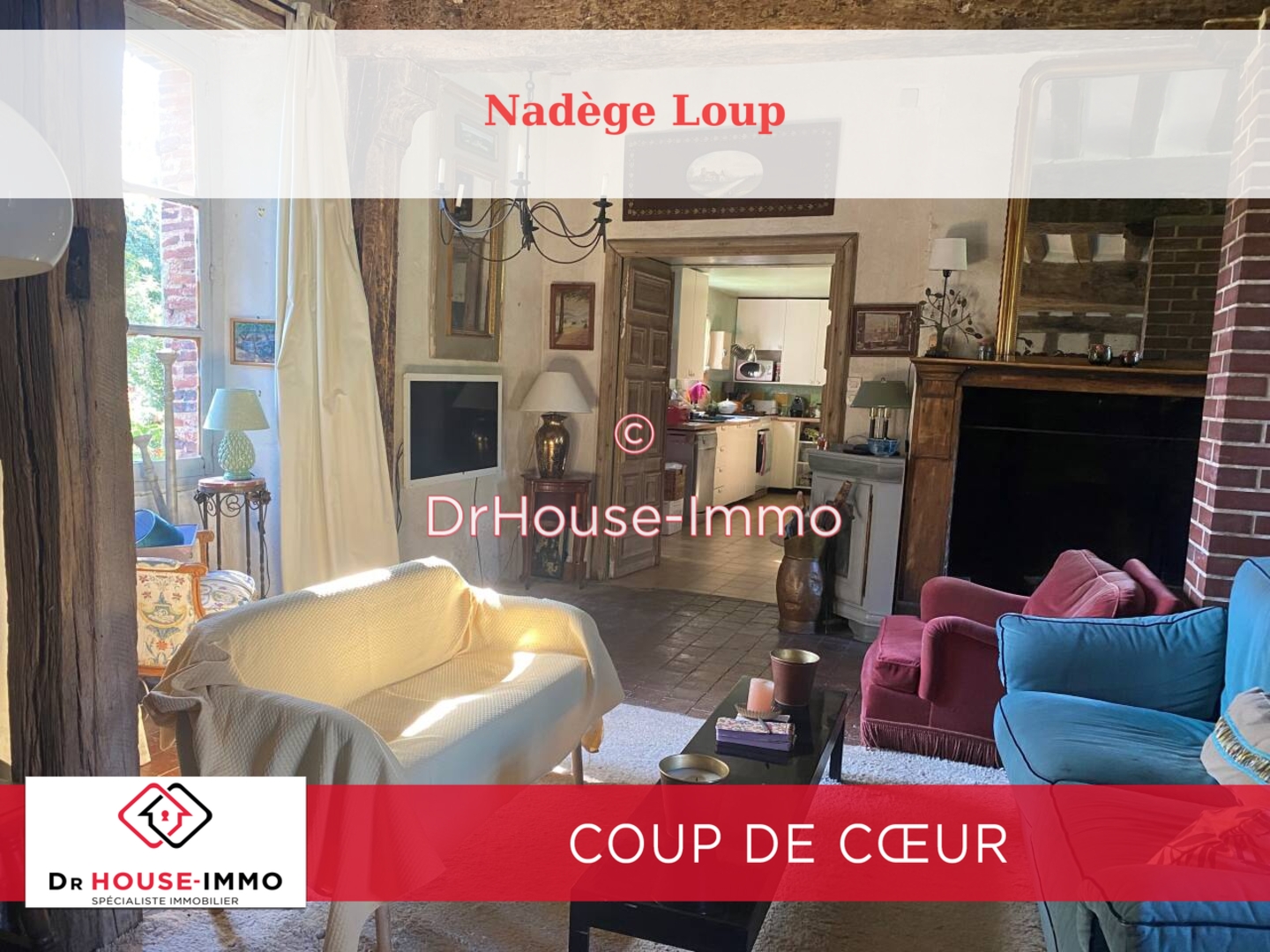 Photo 3 : Vente Maison 10 pièces Villiers-Saint-Benoît 284 m²