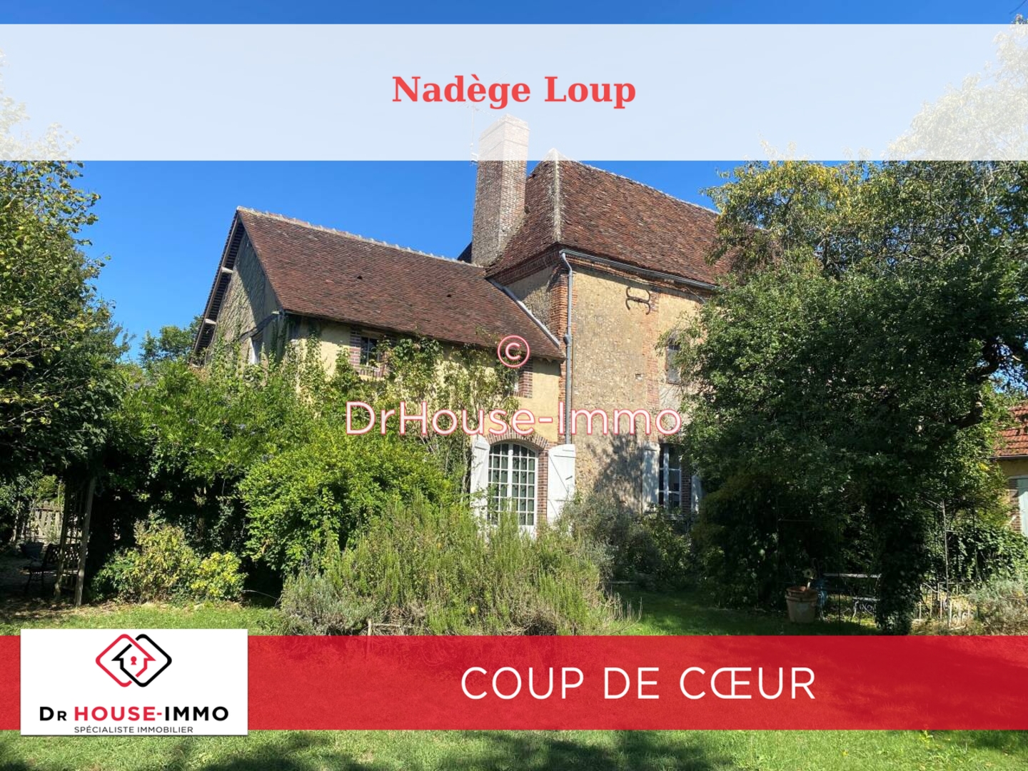 Photo 1 : Vente Maison 10 pièces Villiers-Saint-Benoît 284 m²