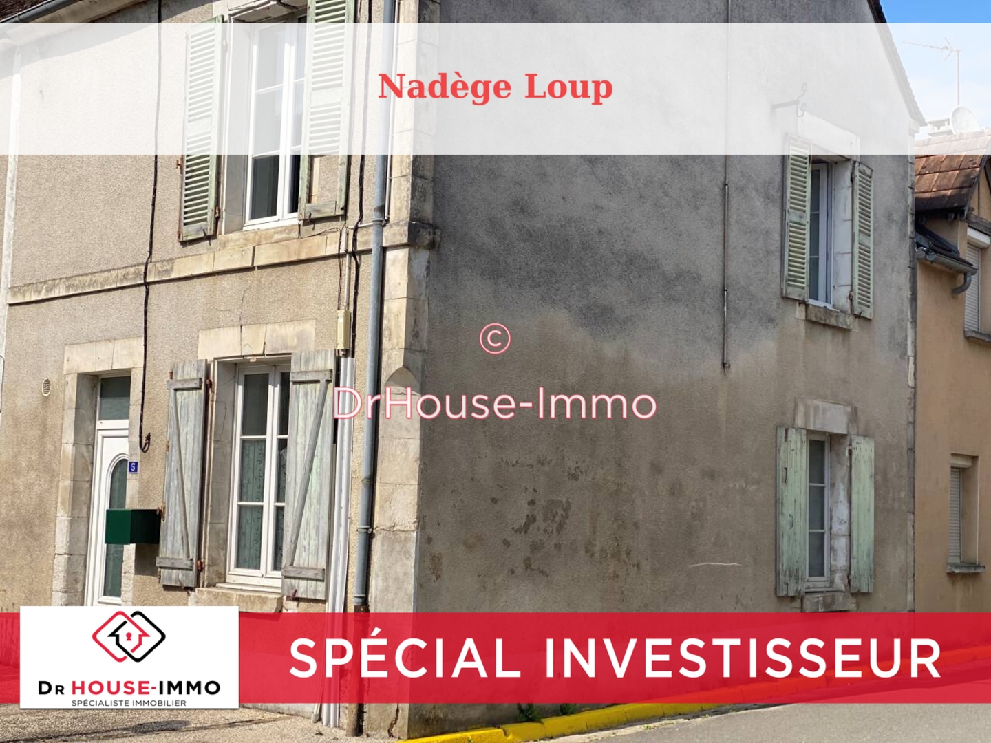 Photo 1 : Vente Maison 3 pièces Courson-les-Carrières 59 m²
