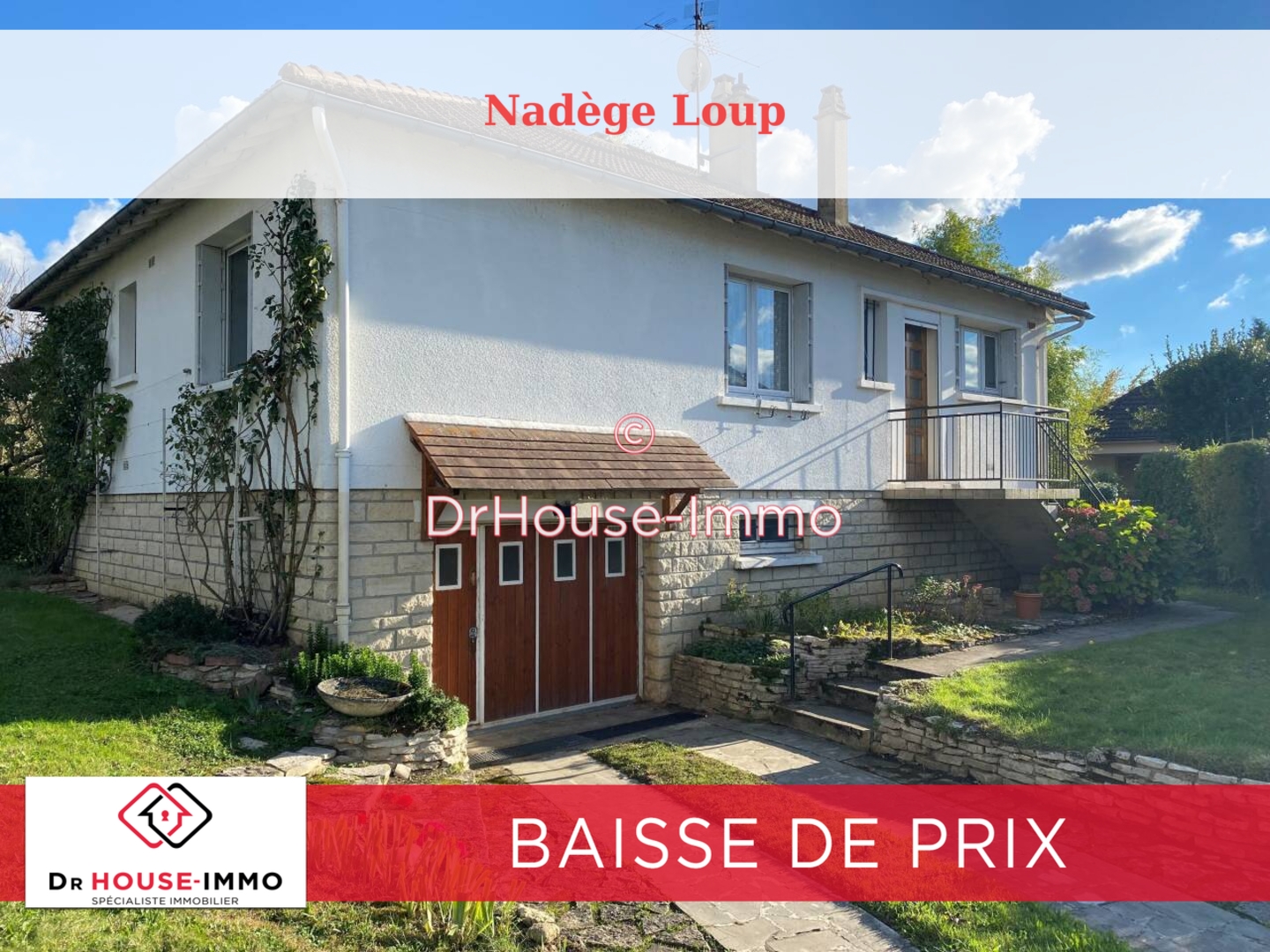 Photo 1 : Vente Maison 5 pièces Saint-Georges-sur-Baulche 100 m²