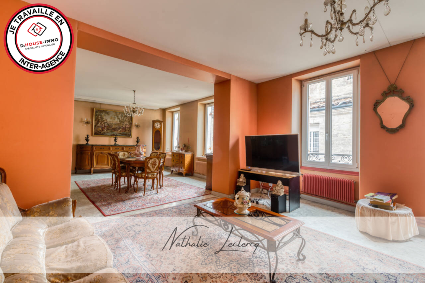 Photo 3 : Vente Appartement 6 pièces Bordeaux 160 m²