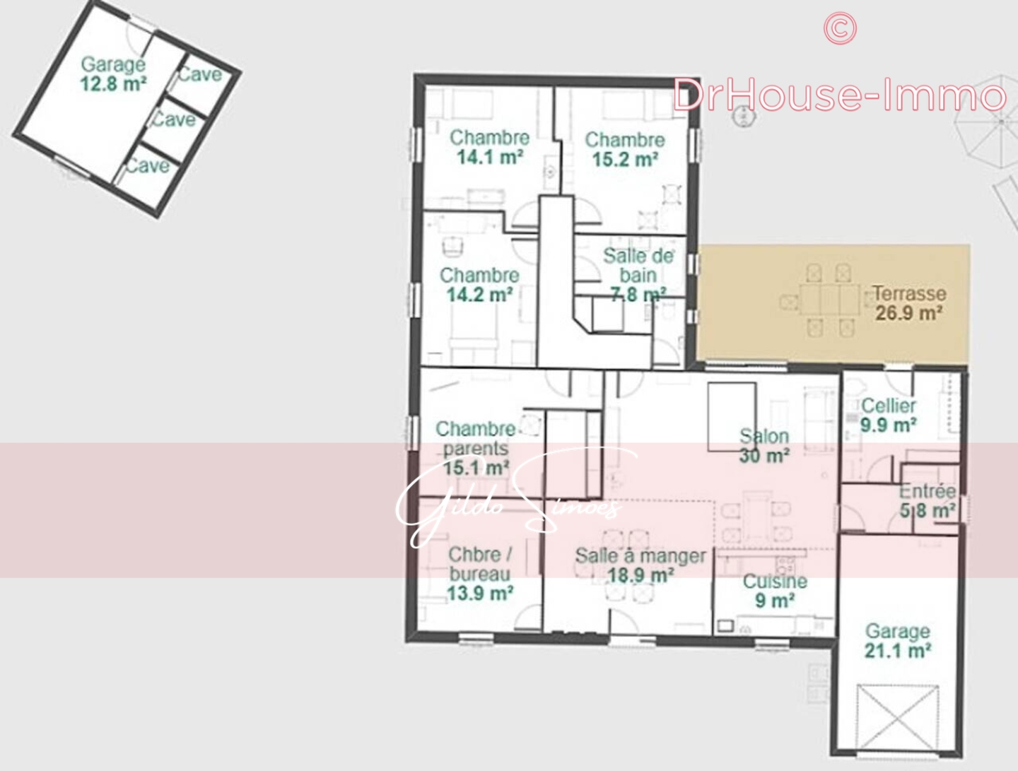 Photo 2 : Vente Maison 7 pièces Avanton 165 m²