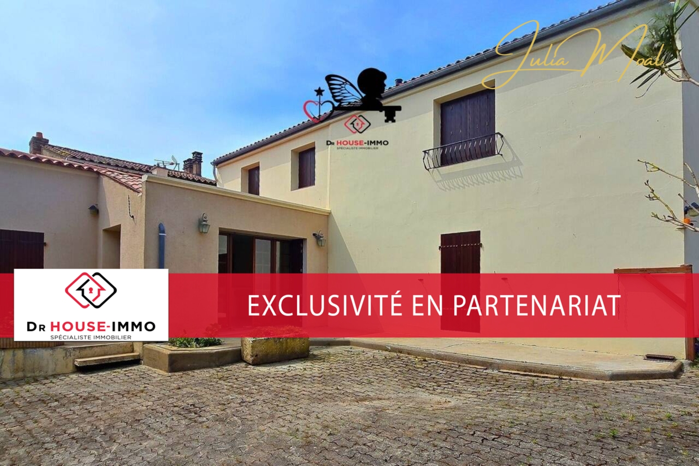 Photo 1 : Vente Maison 5 pièces Chaillé-les-Marais 177 m²