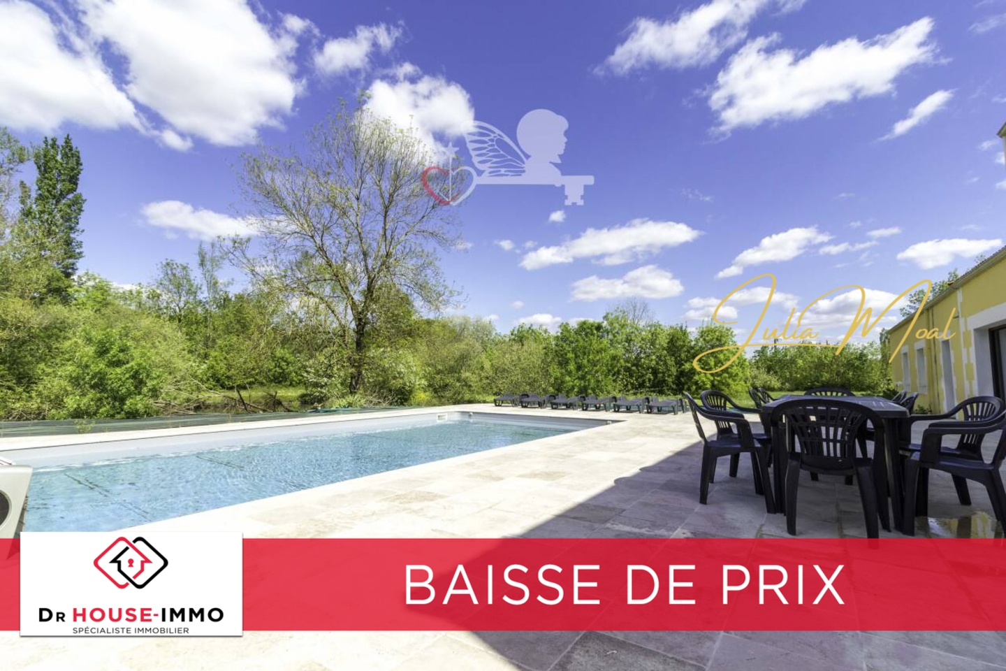 Photo 1 : Vente Maison 9 pièces Mouzeuil-Saint-Martin 280 m²