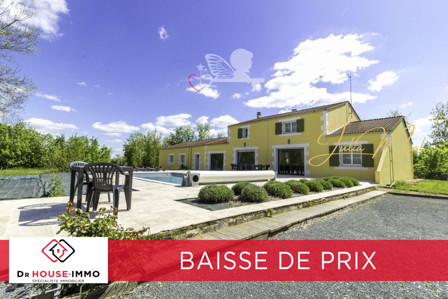 Photo 2 : Vente Maison 9 pièces Mouzeuil-Saint-Martin 280 m²