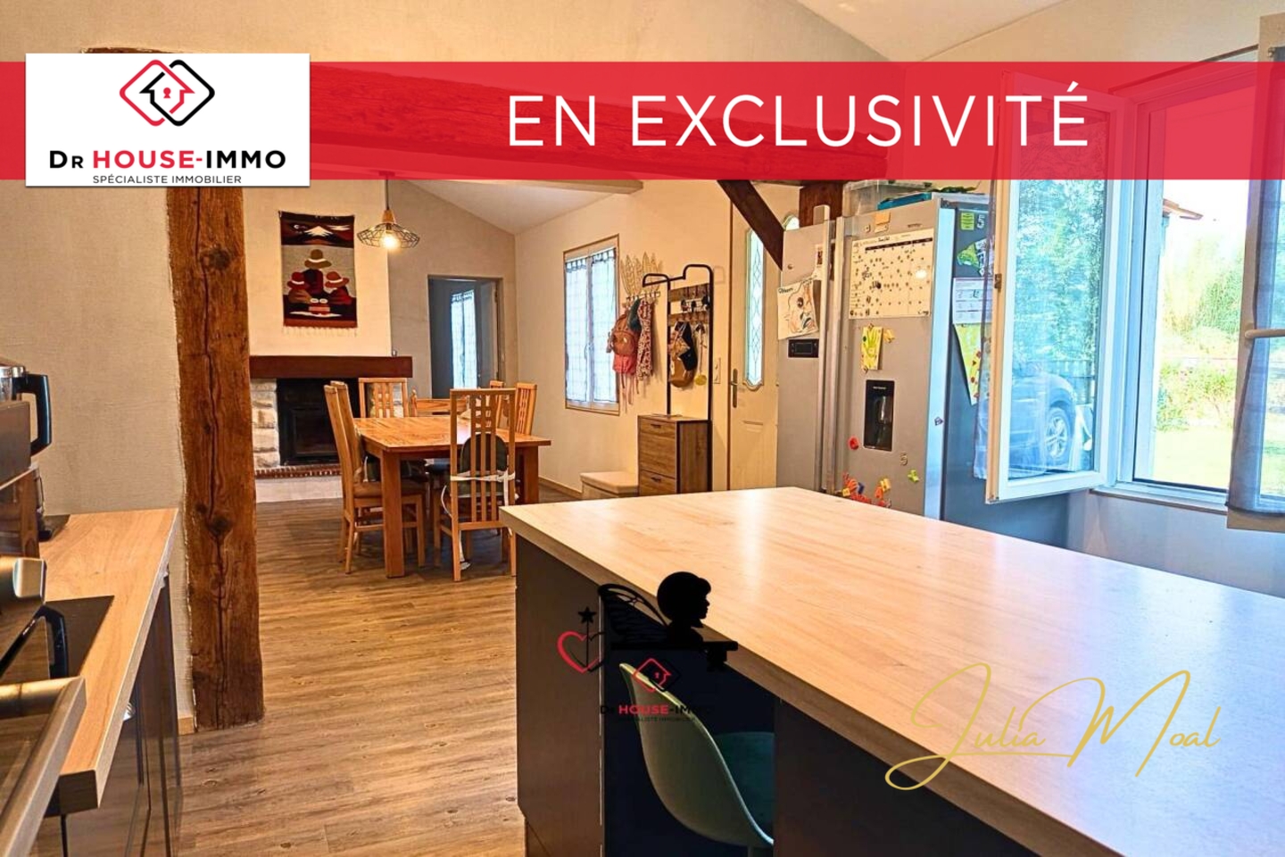 Photo 3 : Vente Maison 5 pièces L'Île-d'Elle 123 m²