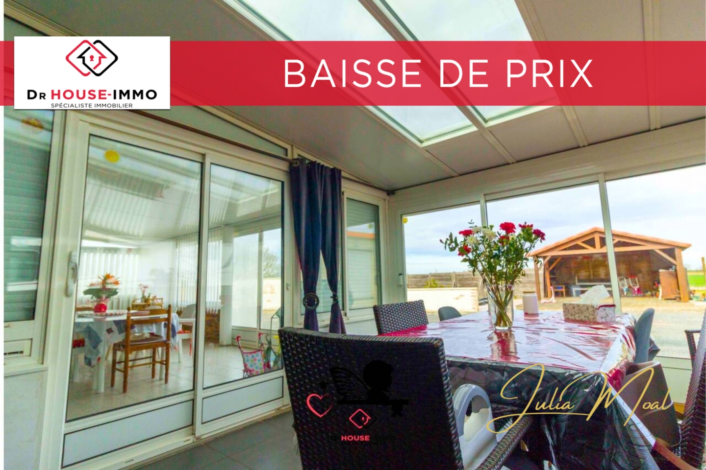 Photo 2 : Vente Maison 6 pièces Le Langon 158 m²