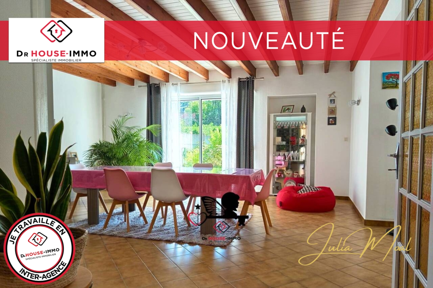 Photo 2 : Vente Maison 6 pièces Nalliers 196 m²