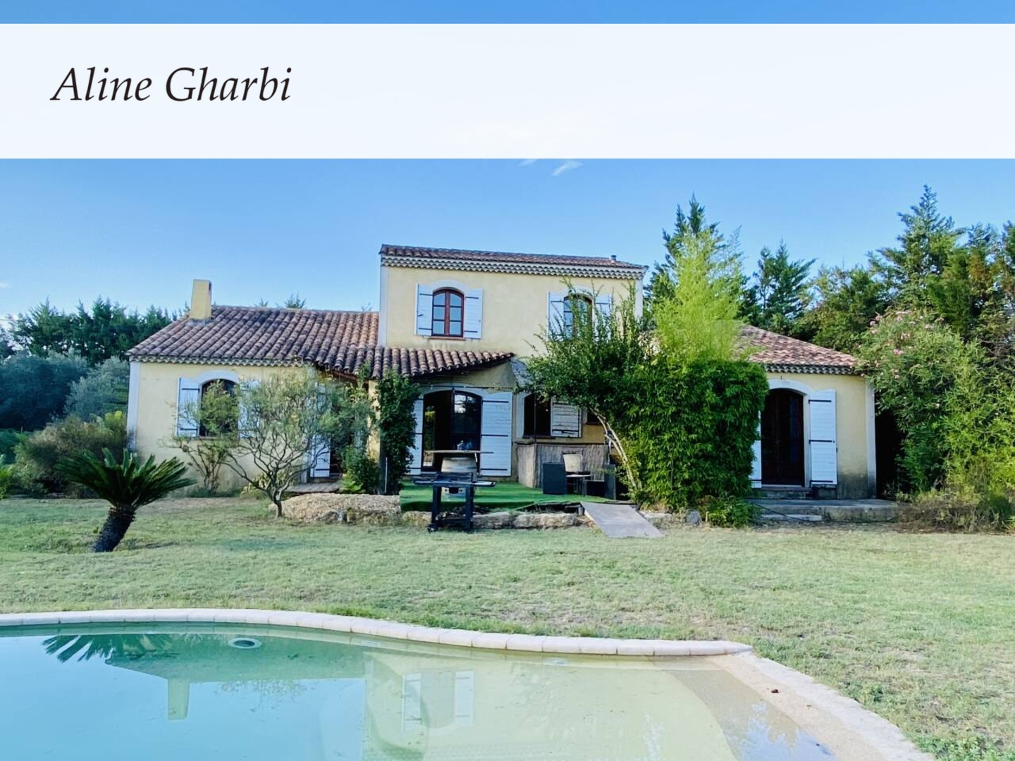 Photo 1 : Vente Maison 6 pièces Vacqueyras 180 m²