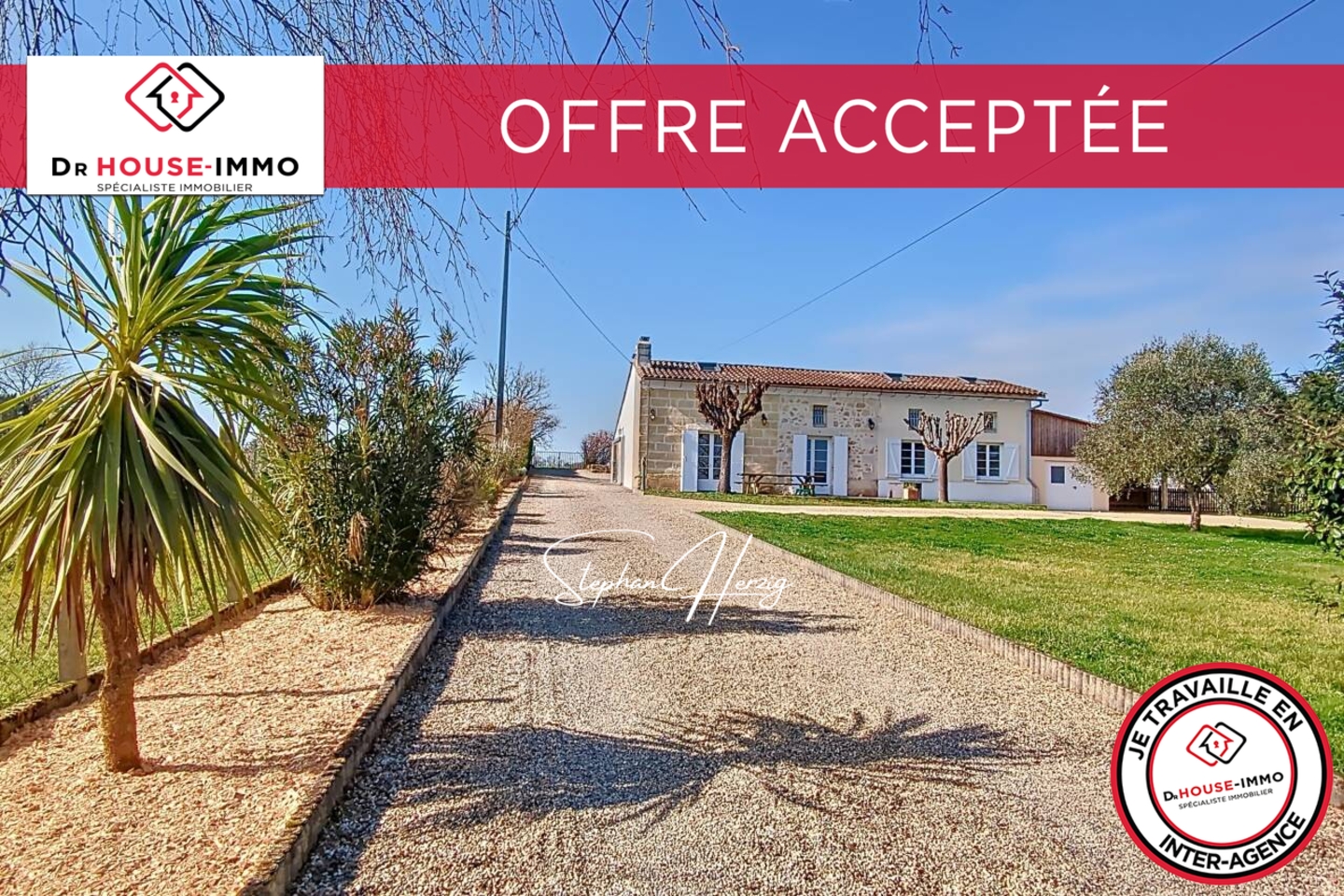Photo 1 : Vente Maison 8 pièces Génissac 188 m²