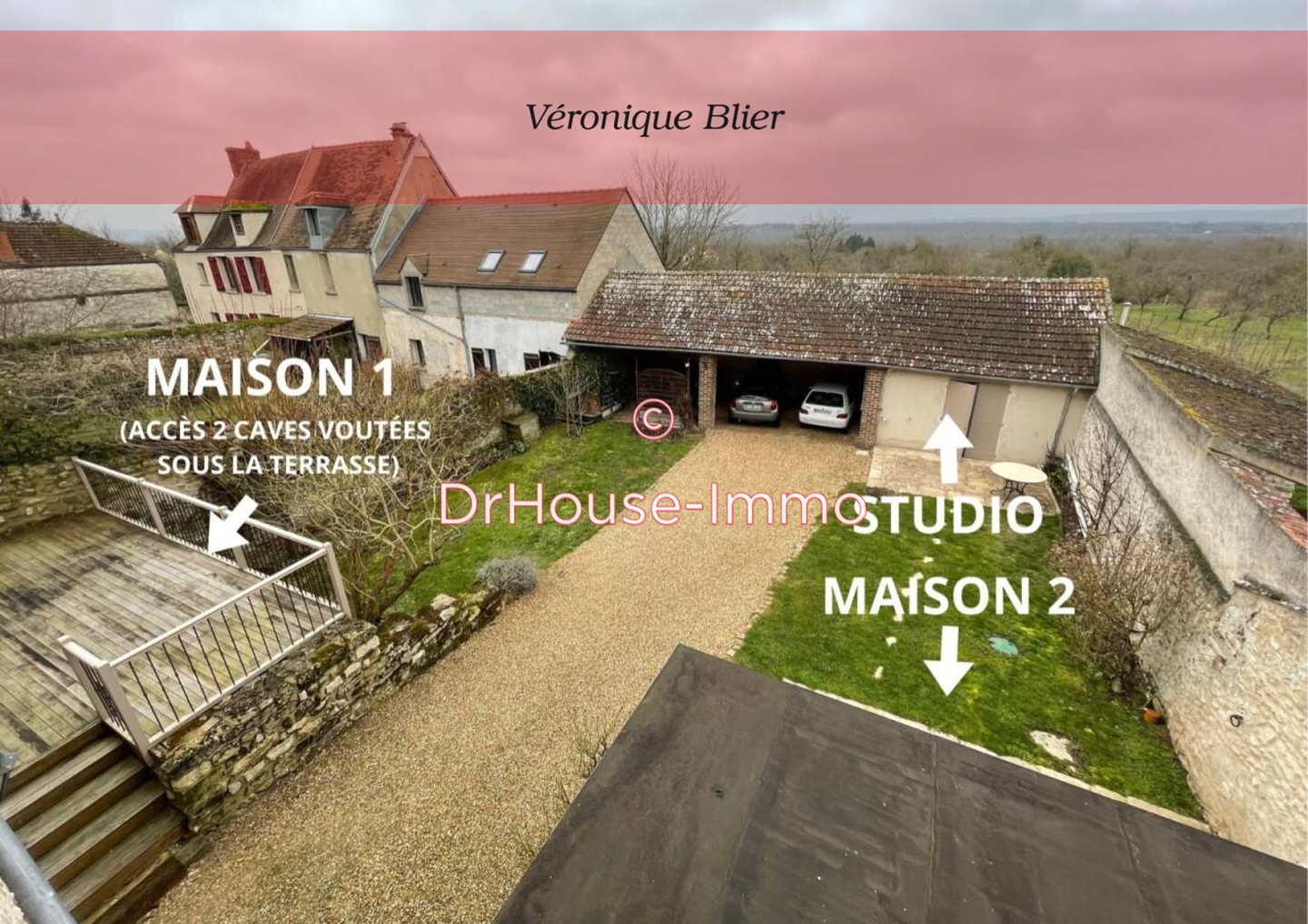 Photo 2 : Vente Maison 11 pièces Saint-Martin-la-Garenne 221 m²