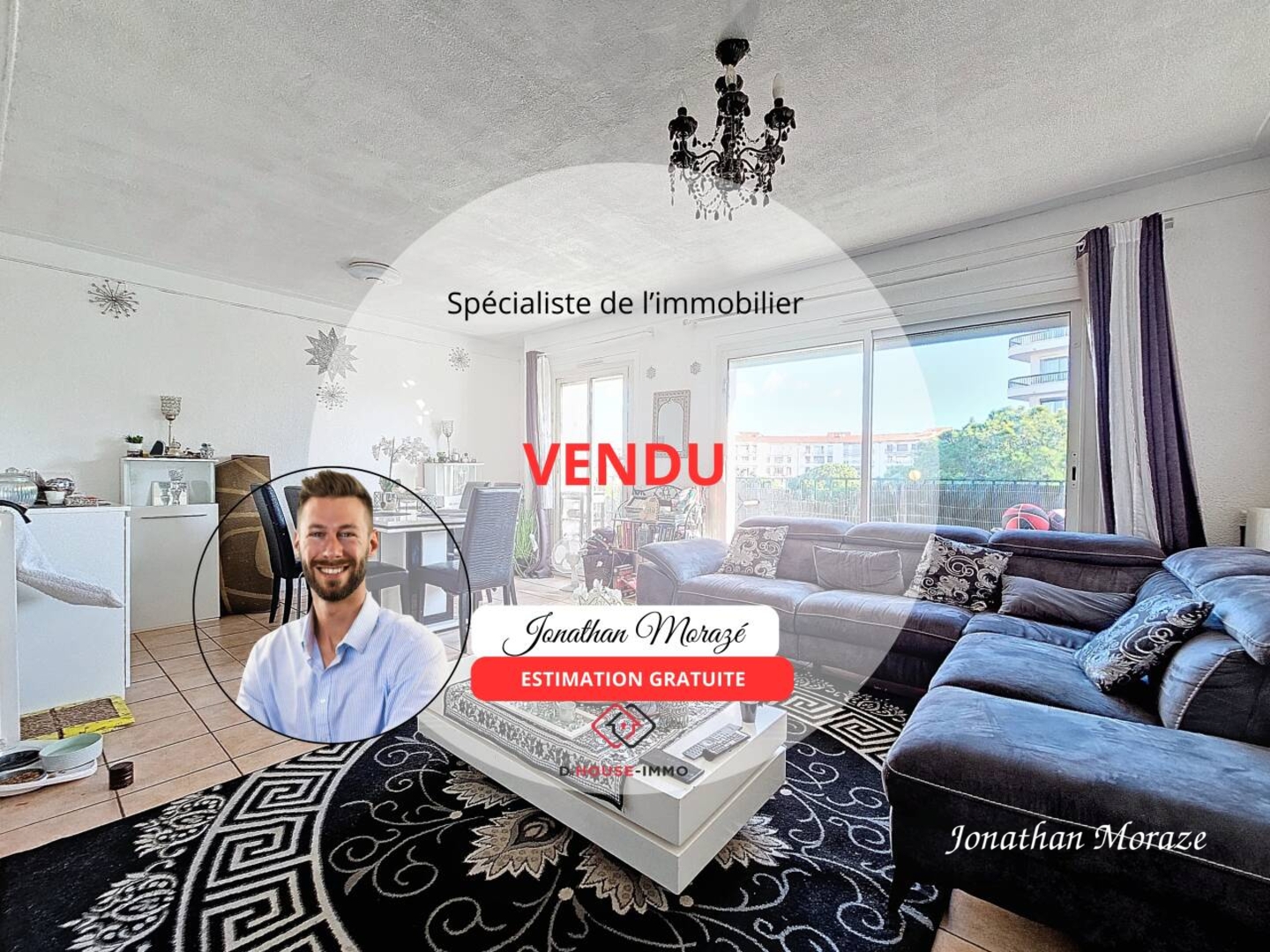 Photo 1 : Vente Appartement 5 pièces Perpignan 96 m²