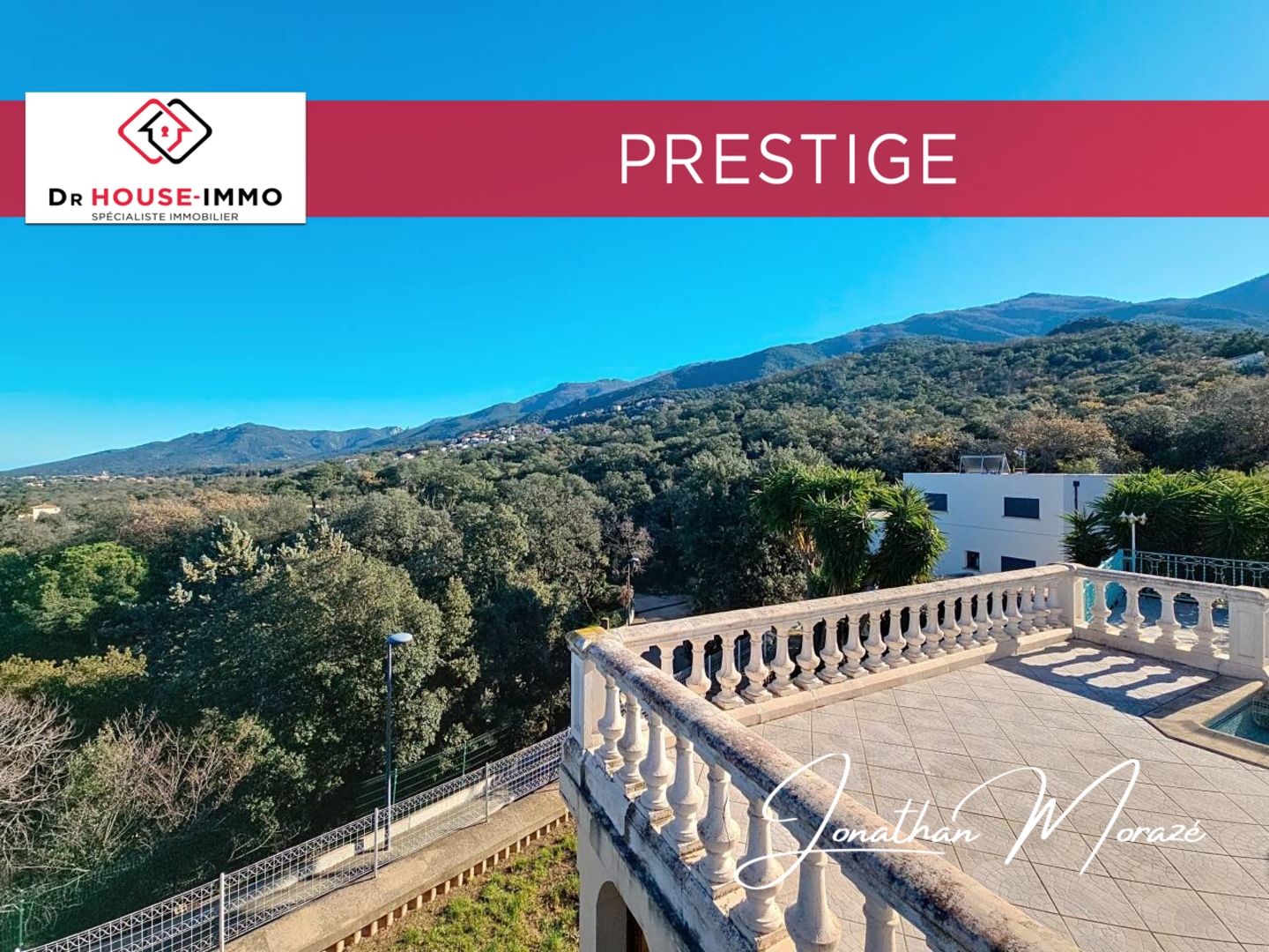 Photo 1 : Vente Maison 8 pièces Villelongue-dels-Monts 158 m²