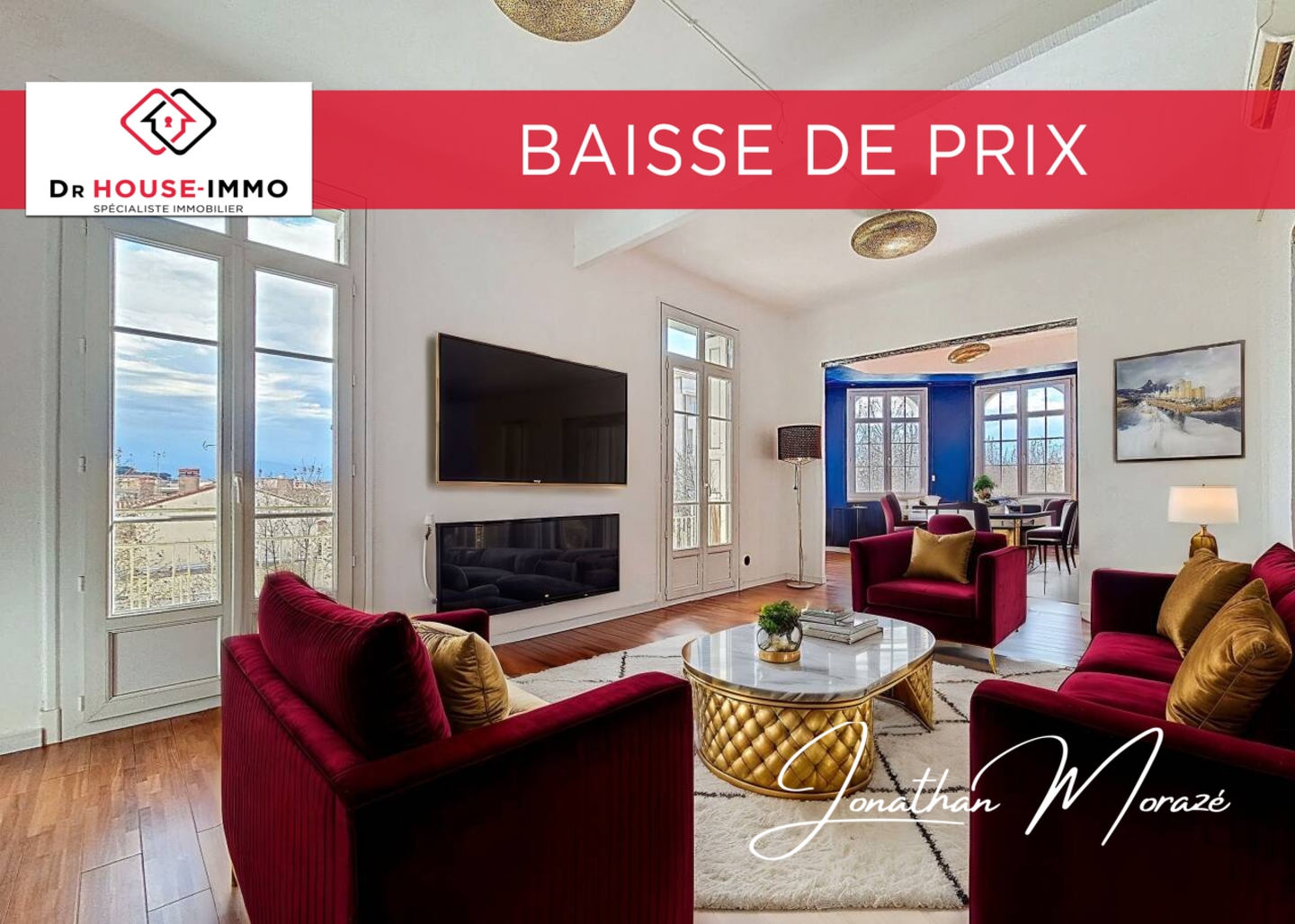 Photo 1 : Vente Appartement 5 pièces Perpignan 193 m²