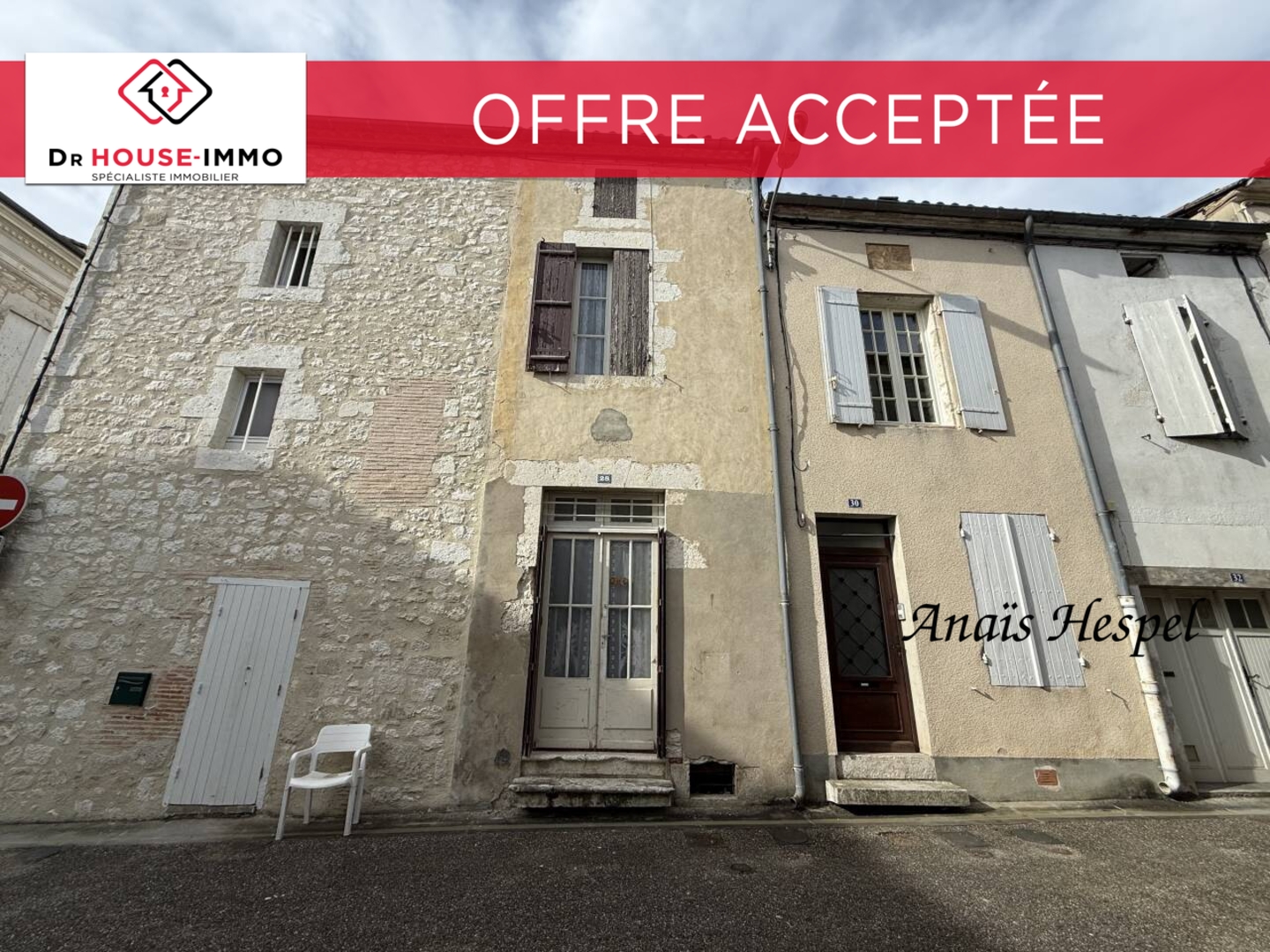 Photo 1 : Vente Maison 6 pièces Castillonnès 138 m²