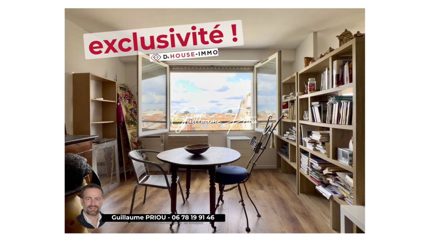 Photo 1 : Vente Appartement 2 pièces Bordeaux 55 m²