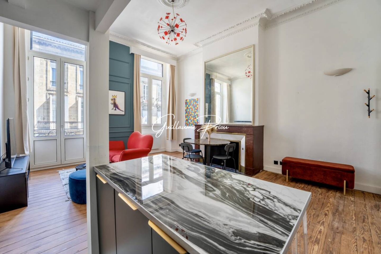 Photo 2 : Vente Appartement 2 pièces Bordeaux 54 m²