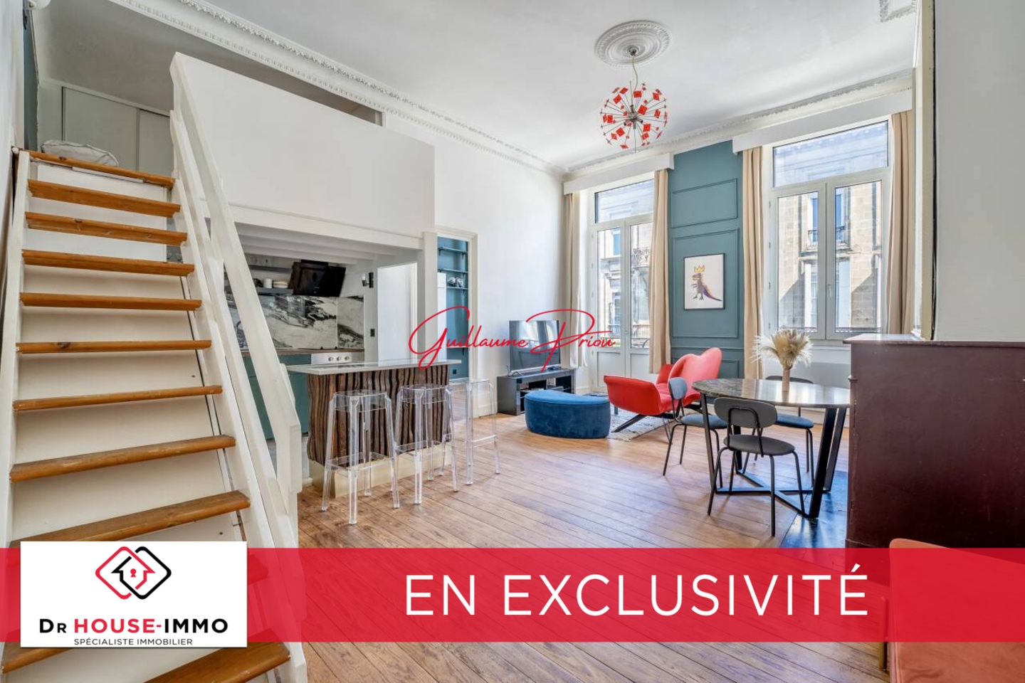 Photo 1 : Vente Appartement 2 pièces Bordeaux 44 m²
