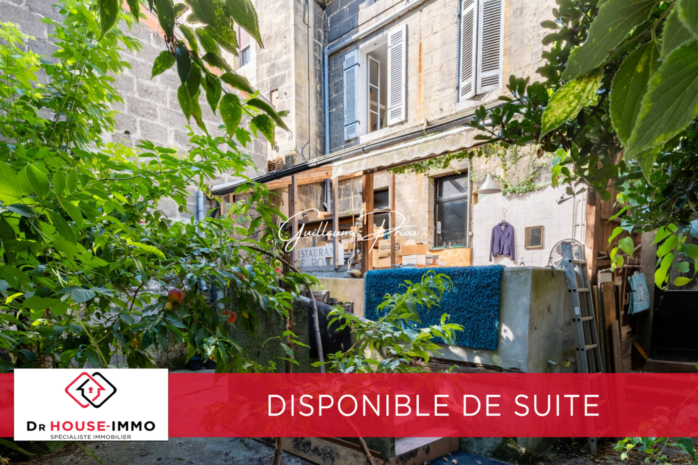 Photo 2 : Vente Maison 6 pièces Bordeaux 181 m²