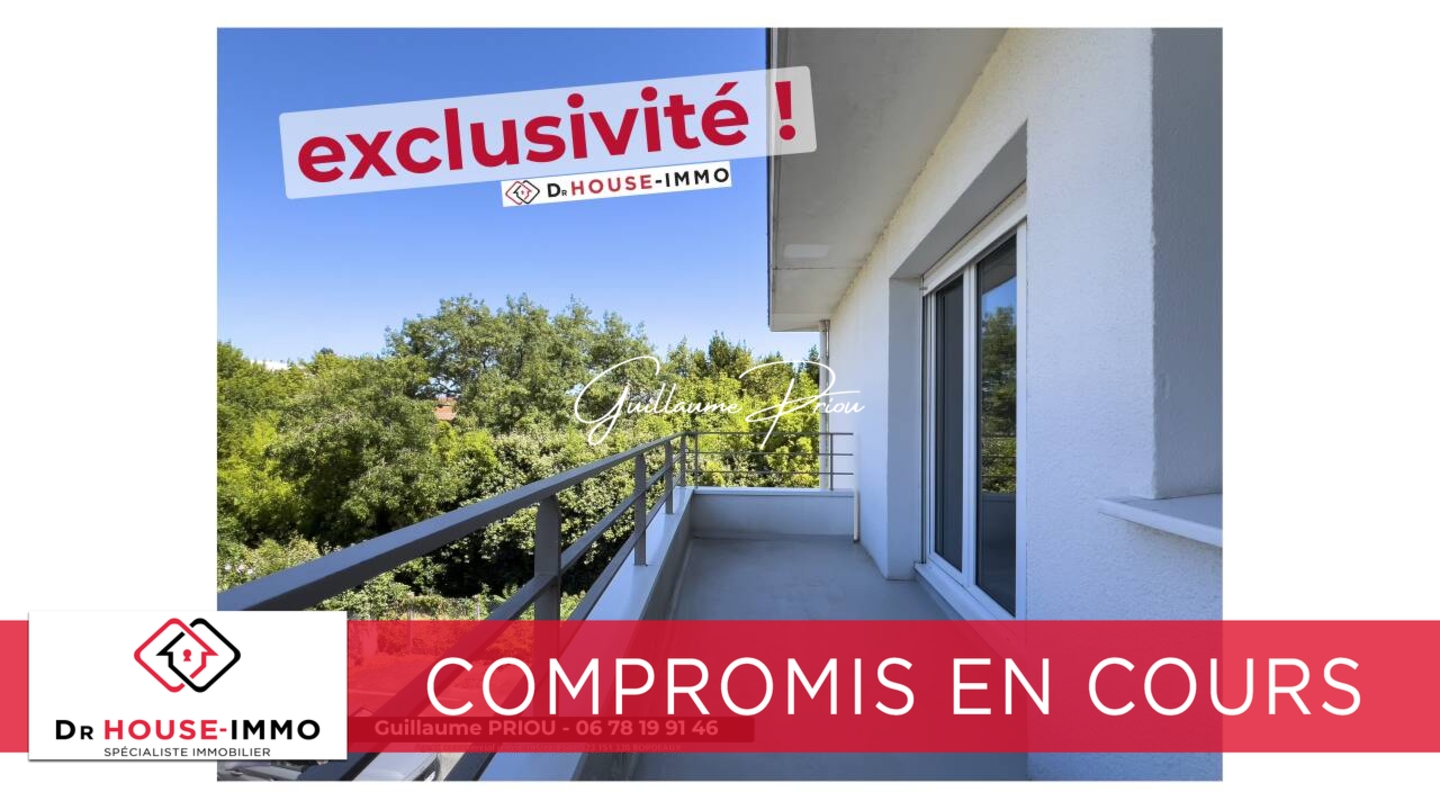 Photo 1 : Vente Appartement 2 pièces Mérignac 46 m²